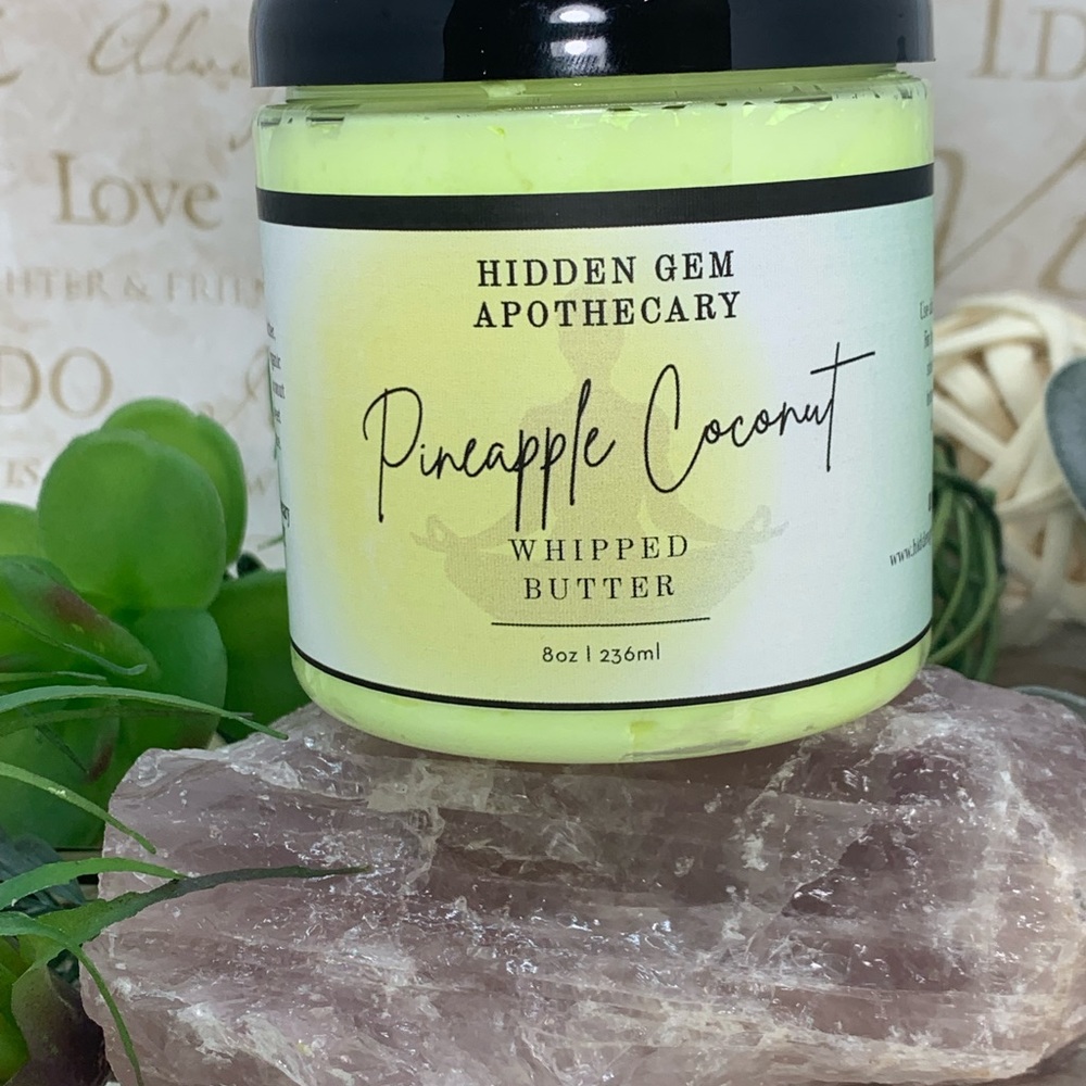 Pineapple Coconut Handmade Whipped Body Butter - Picture 3 of 3